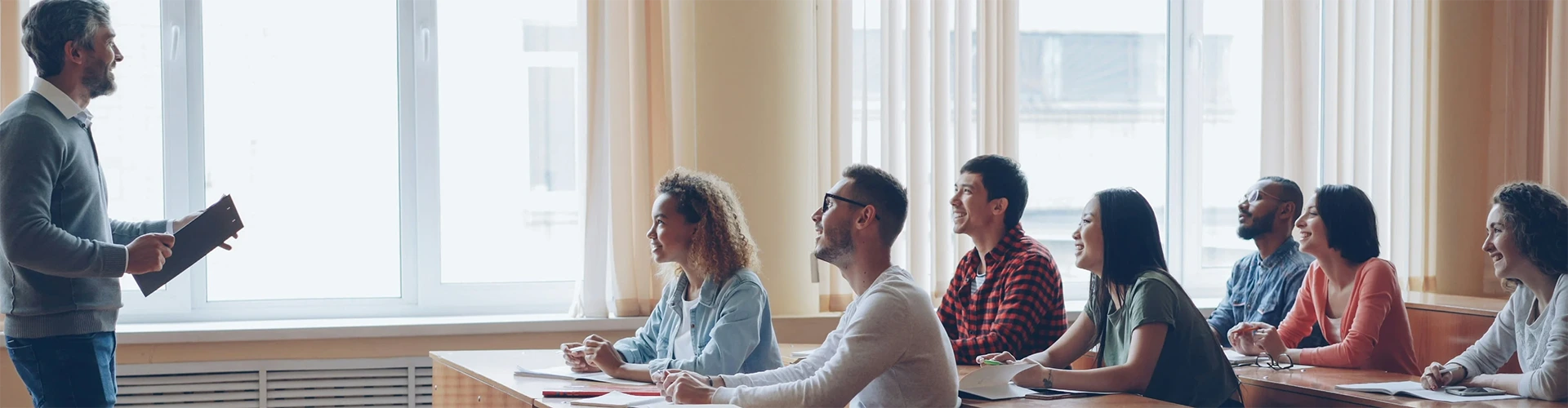 Adult learners participating in literacy education programs